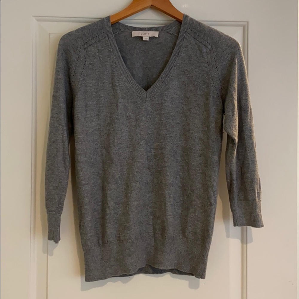Loft v-neck sweater